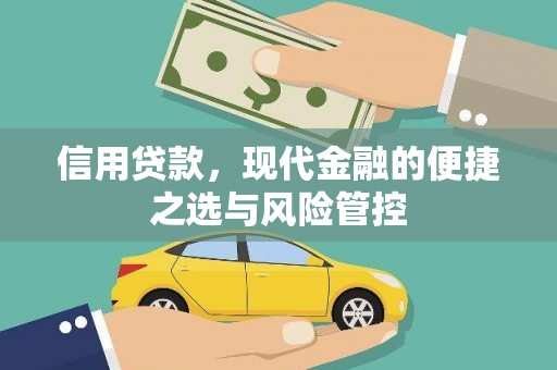 巧家信用贷款，现代金融的便捷之选与风险管控