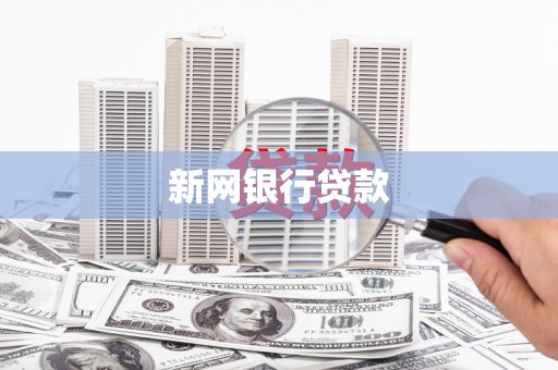 巧家新网银行贷款