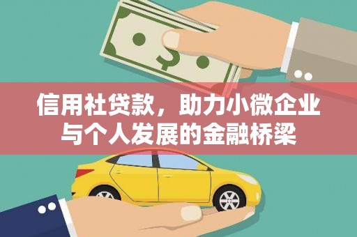巧家信用社贷款，助力小微企业与个人发展的金融桥梁