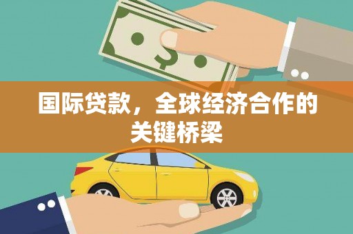 巧家国际贷款，全球经济合作的关键桥梁
