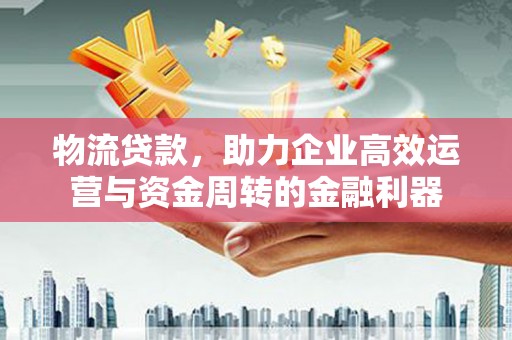 巧家物流贷款，助力企业高效运营与资金周转的金融利器