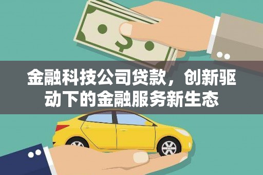 巧家金融科技公司贷款，创新驱动下的金融服务新生态