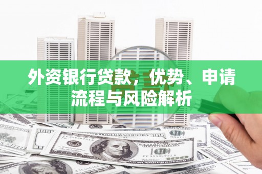 巧家外资银行贷款，优势、申请流程与风险解析