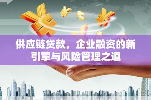 巧家供应链贷款，企业融资的新引擎与风险管理之道