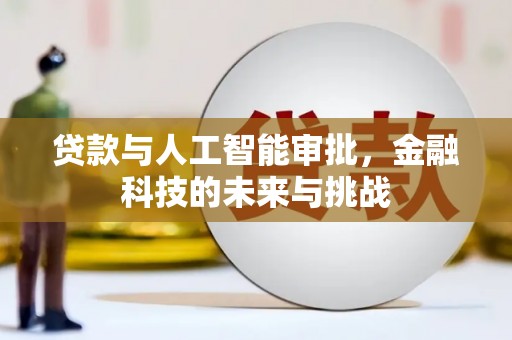 巧家贷款与人工智能审批，金融科技的未来与挑战