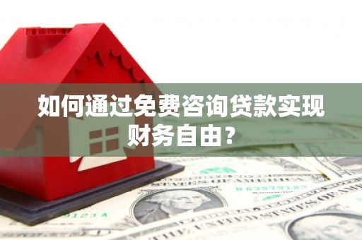 巧家如何通过免费咨询贷款实现财务自由？