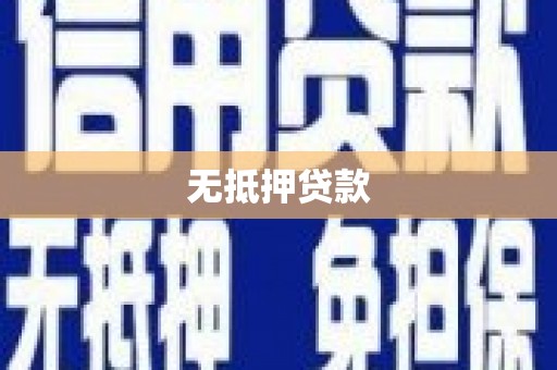 巧家无抵押贷款