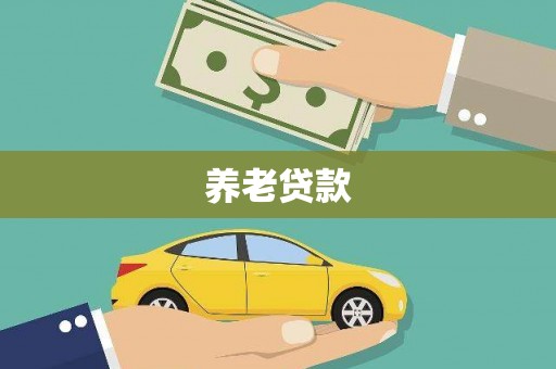 巧家养老贷款