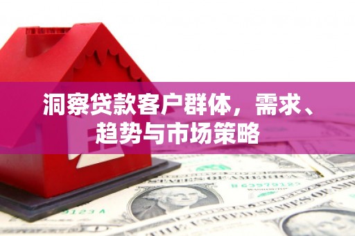 巧家洞察贷款客户群体，需求、趋势与市场策略