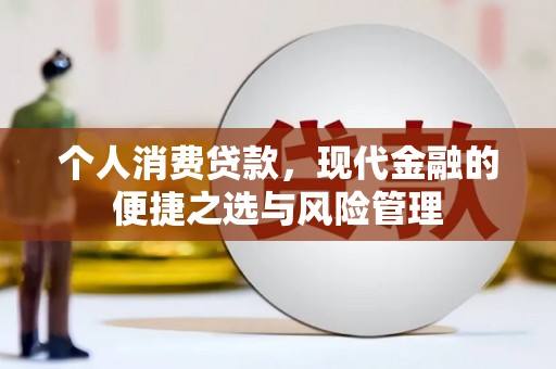 巧家个人消费贷款，现代金融的便捷之选与风险管理