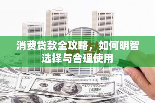 巧家消费贷款全攻略，如何明智选择与合理使用