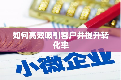 巧家如何高效吸引客户并提升转化率