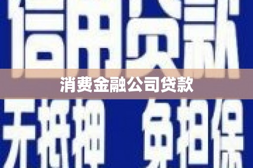 巧家消费金融公司贷款