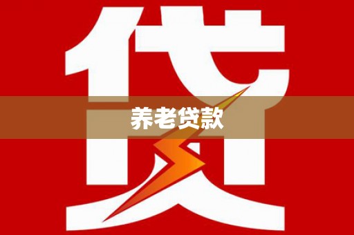 巧家养老贷款