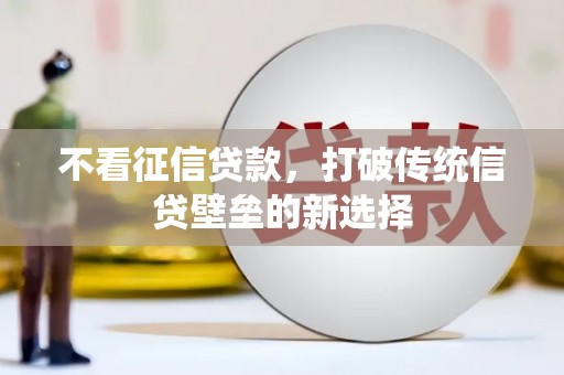 巧家不看征信贷款，打破传统信贷壁垒的新选择