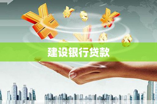巧家建设银行贷款