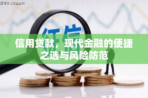 巧家信用贷款，现代金融的便捷之选与风险防范