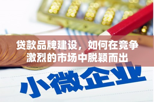 巧家贷款品牌建设，如何在竞争激烈的市场中脱颖而出