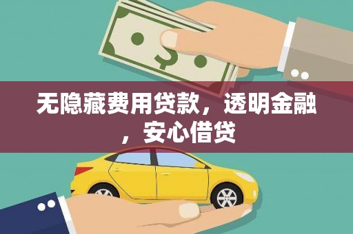 巧家无隐藏费用贷款，透明金融，安心借贷