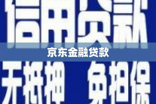 巧家京东金融贷款