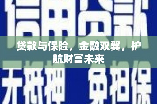 巧家贷款与保险，金融双翼，护航财富未来