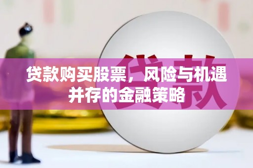 巧家贷款购买股票，风险与机遇并存的金融策略