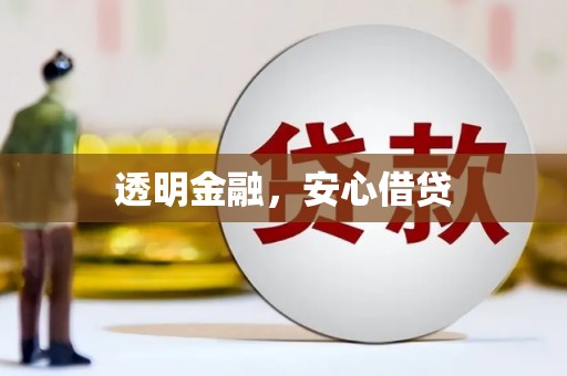 巧家透明金融，安心借贷