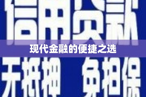 巧家现代金融的便捷之选