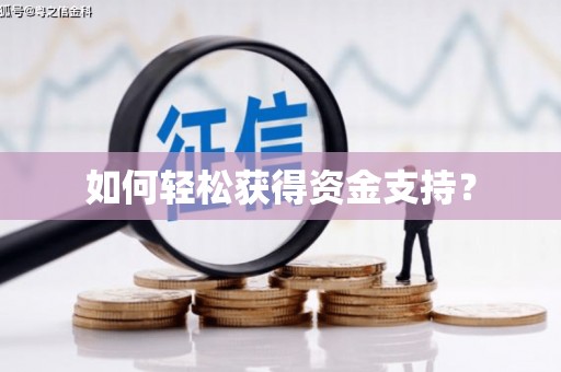 巧家如何轻松获得资金支持？
