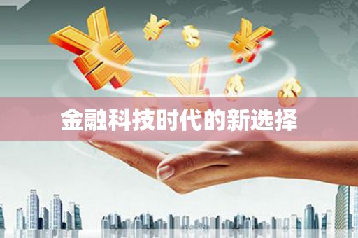 巧家金融科技时代的新选择