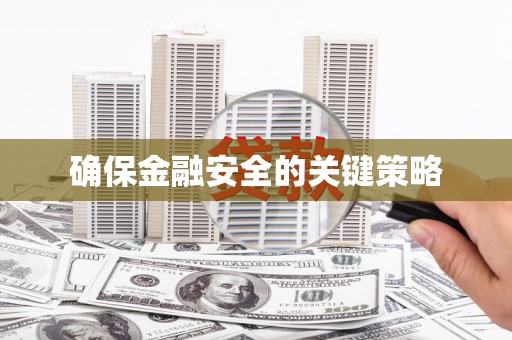 巧家确保金融安全的关键策略