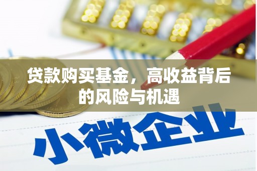 巧家贷款购买基金，高收益背后的风险与机遇